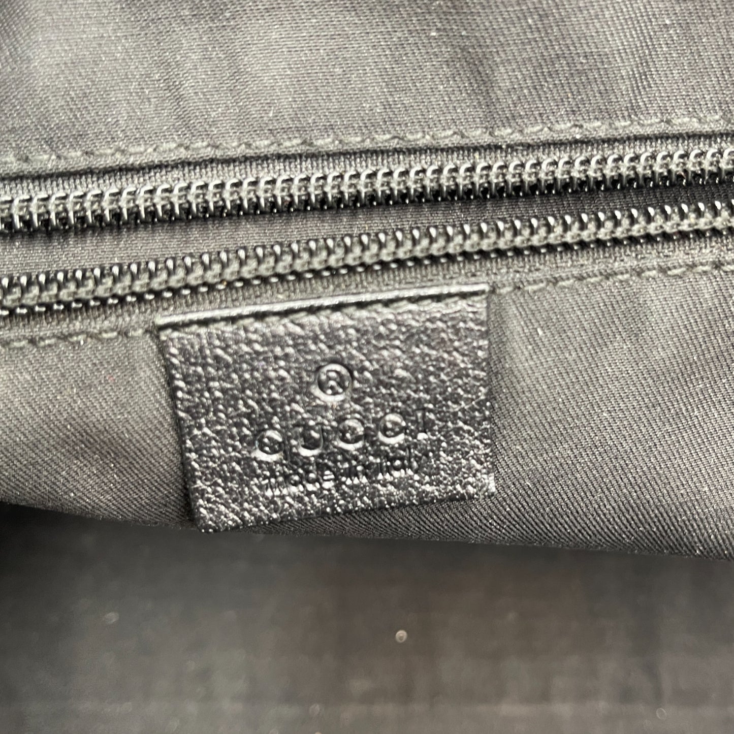 Gucci GG Web Canvas Shoulder Tote