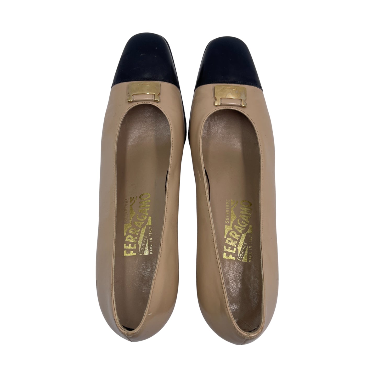 Ferragamo Two-Tone Pump