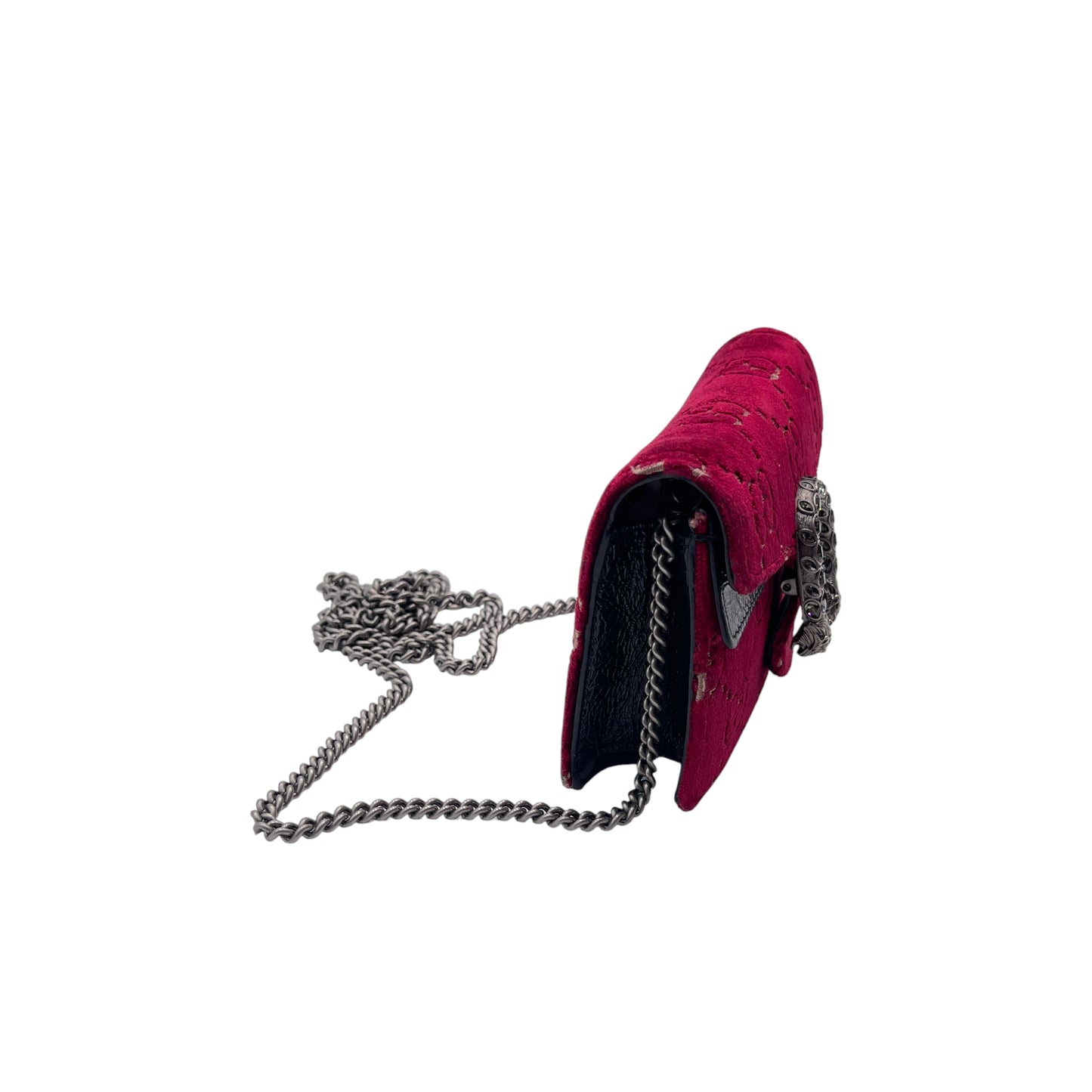 Gucci Dionysus GG Velvet Super Mini Shoulder Bag