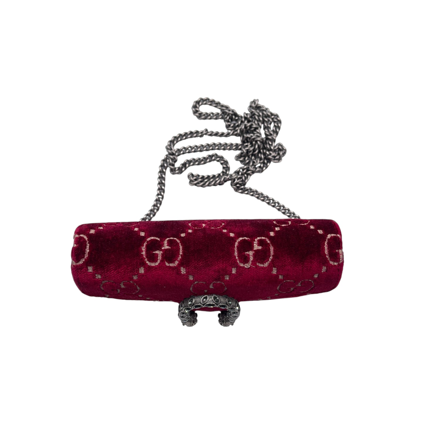 Gucci Dionysus GG Velvet Super Mini Shoulder Bag