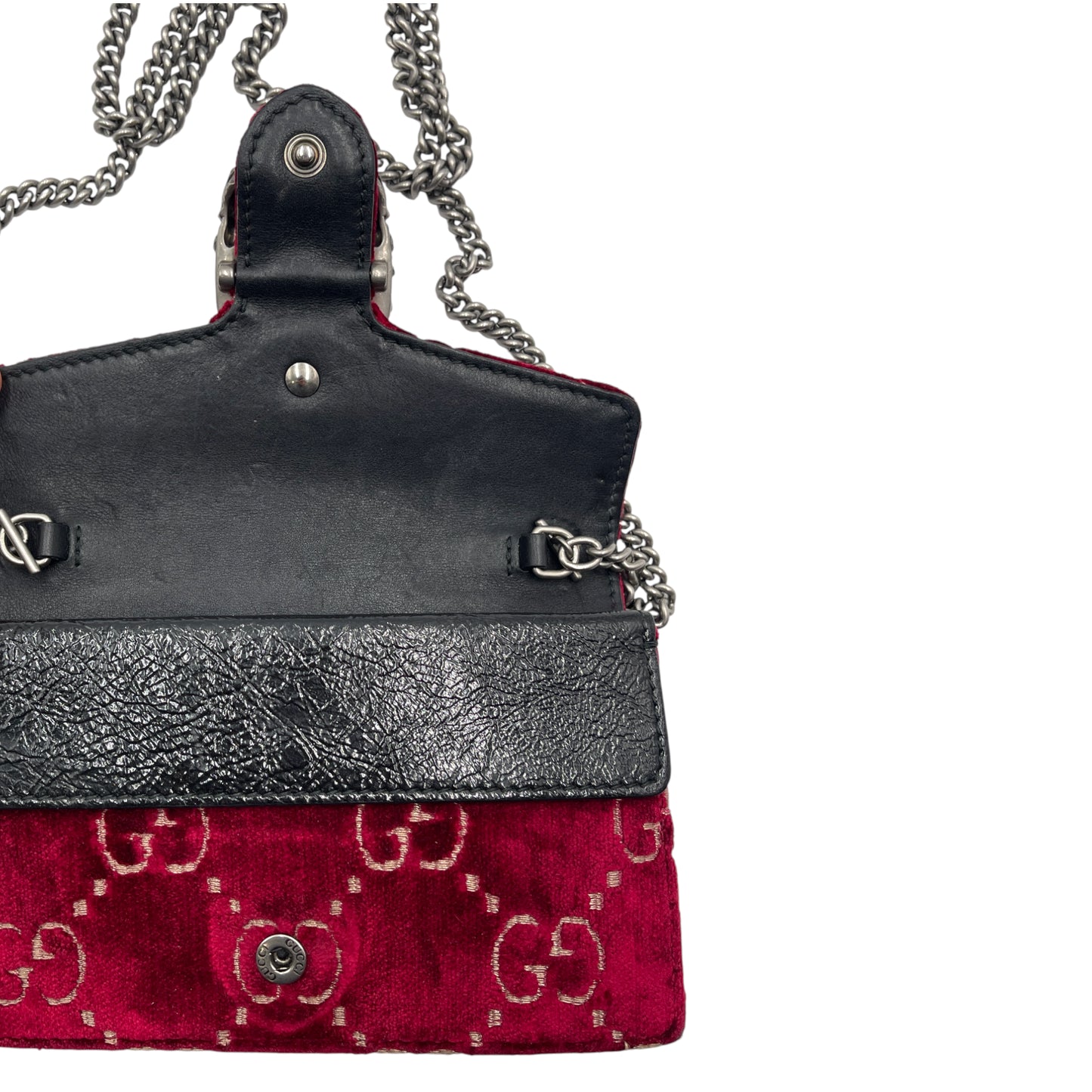 Gucci Dionysus GG Velvet Super Mini Shoulder Bag