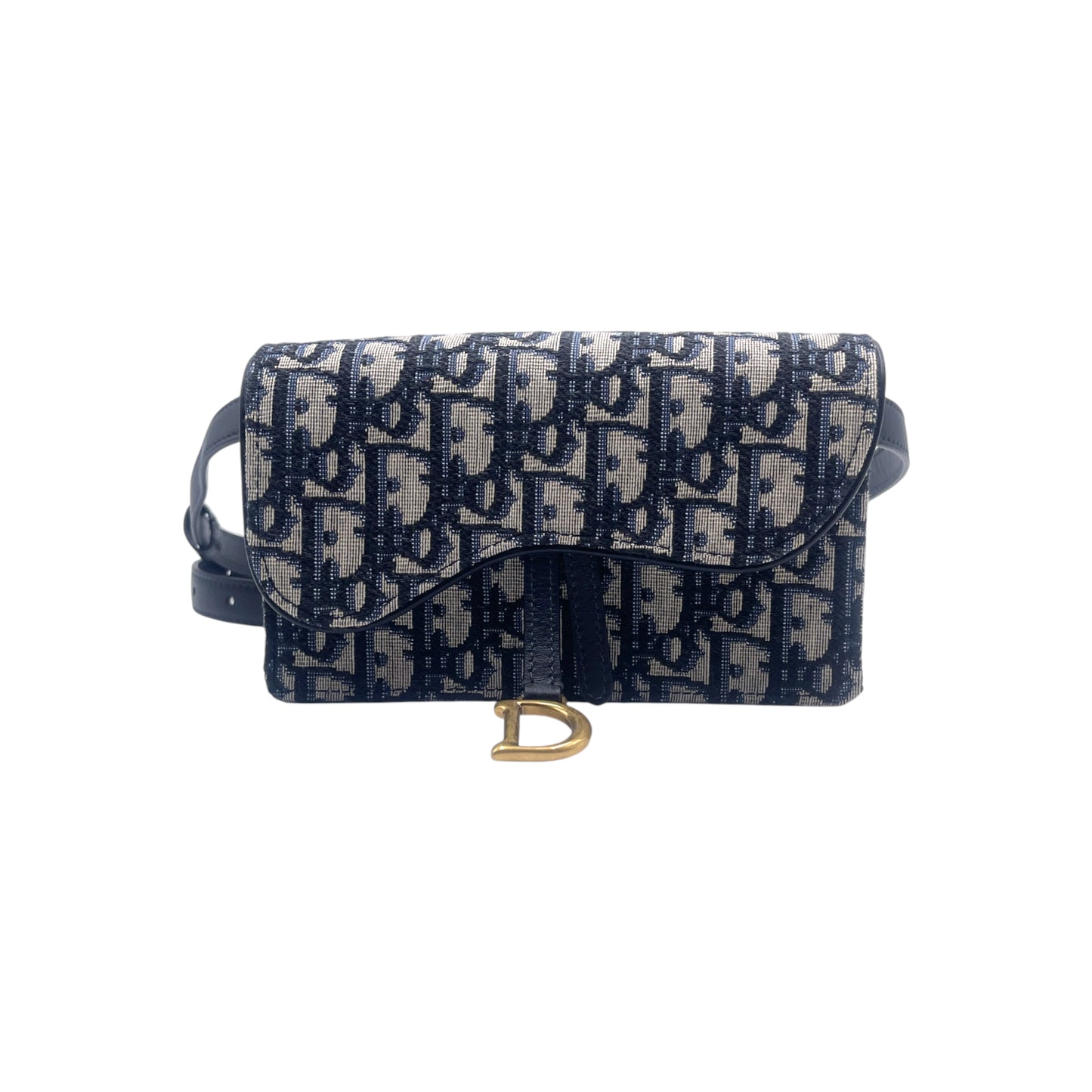 Dior Oblique Saddle Belt Bag