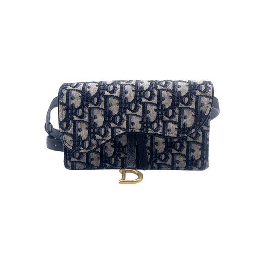 Dior Oblique Saddle Belt Bag