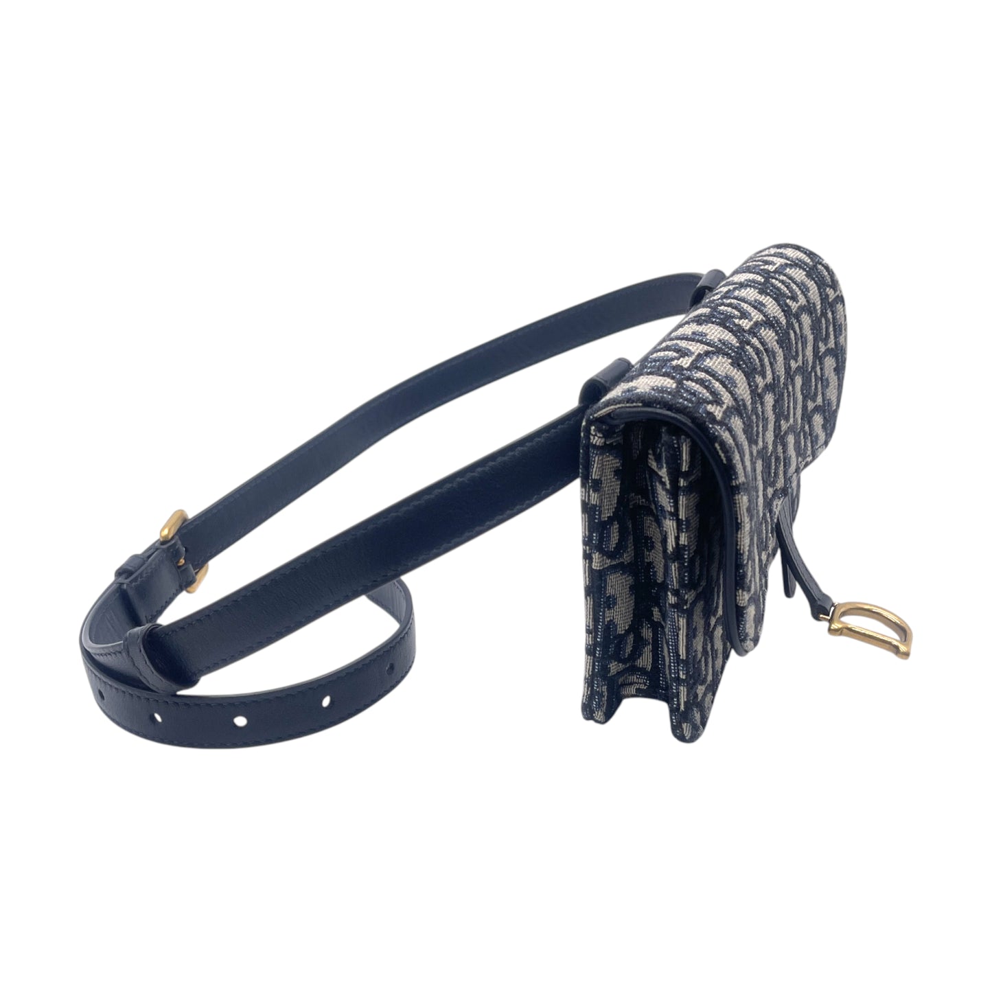 Dior Oblique Saddle Belt Bag