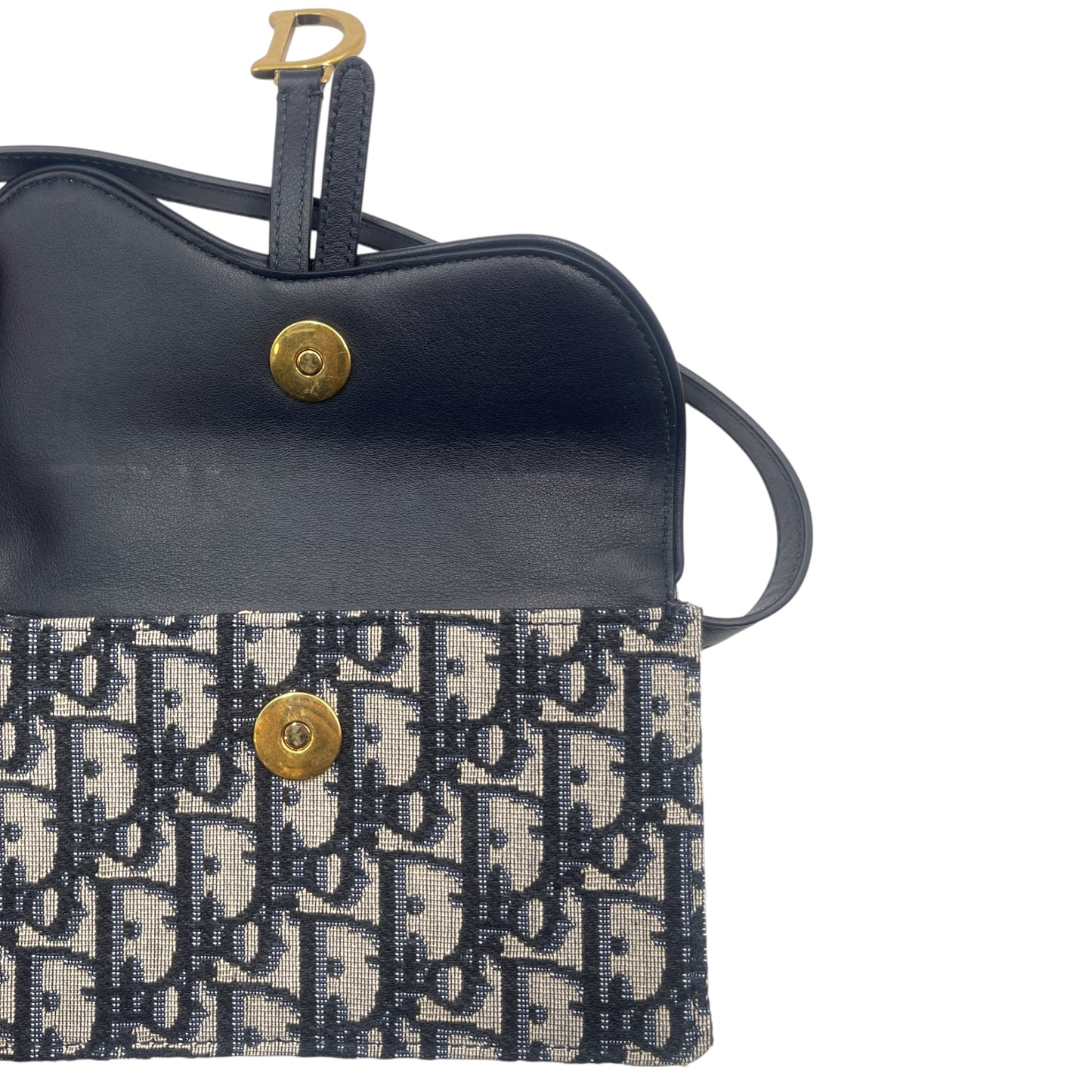 Dior Oblique Saddle Belt Bag