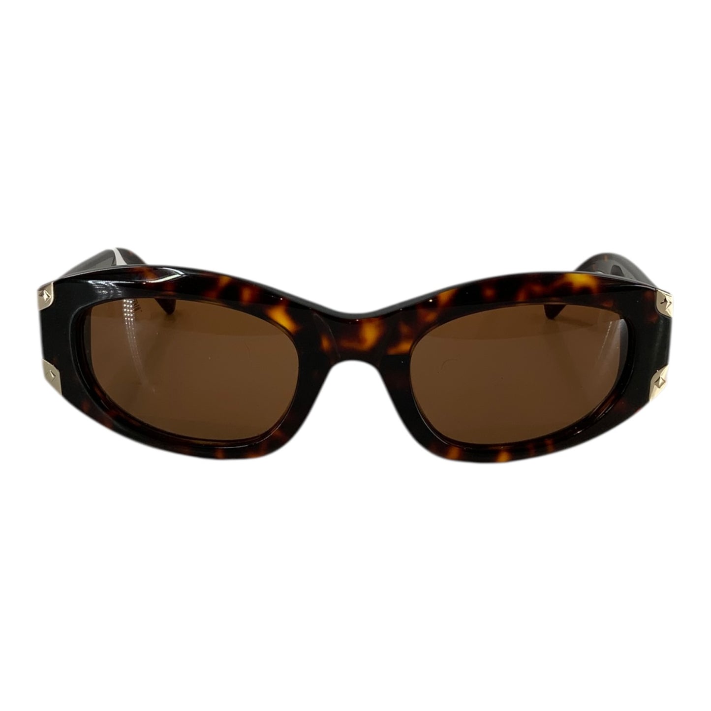 MCM Tortoise Shell Oval Sunglasses