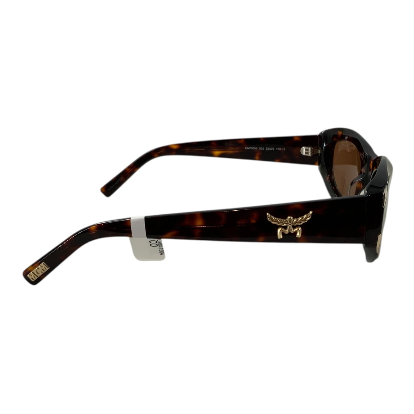MCM Tortoise Shell Oval Sunglasses