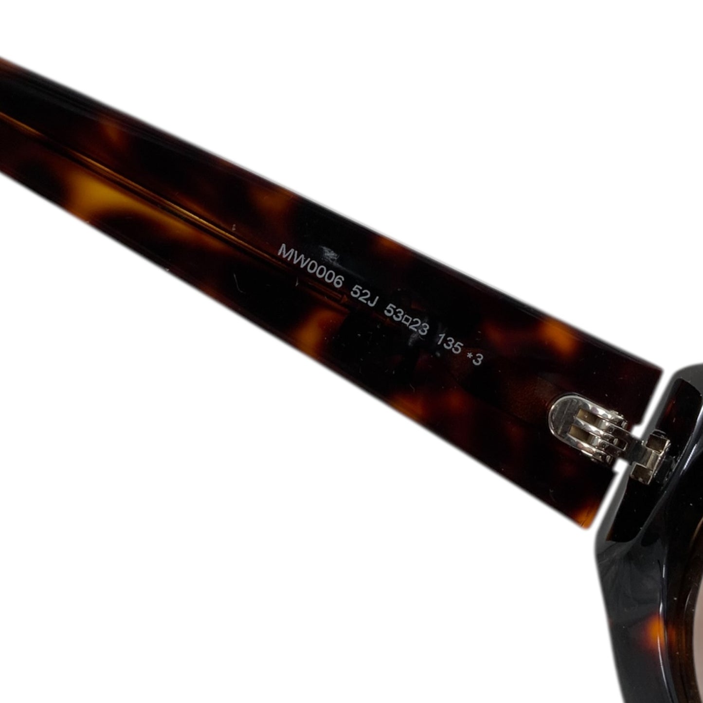 MCM Tortoise Shell Oval Sunglasses