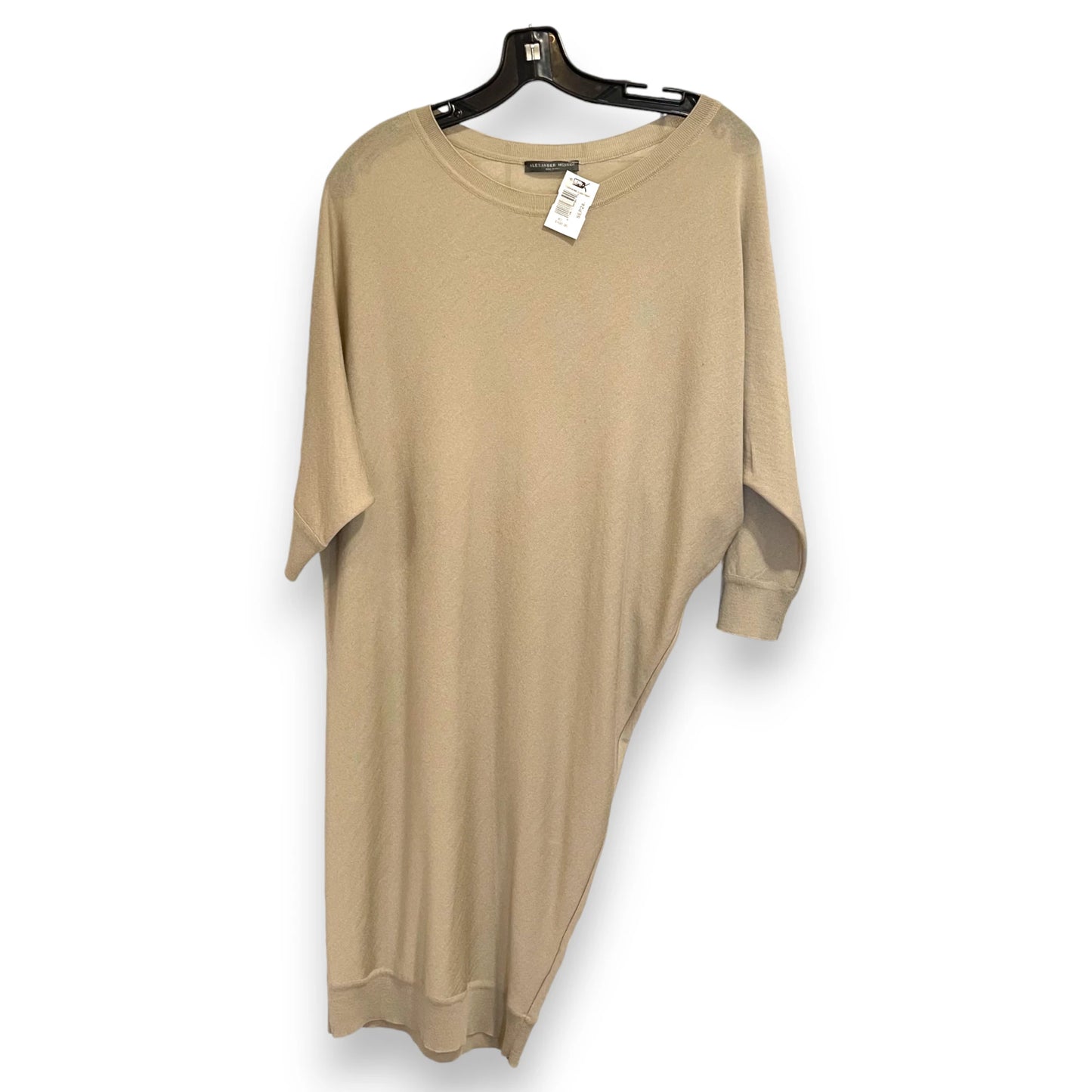 McQueen Beige Sweater Dress