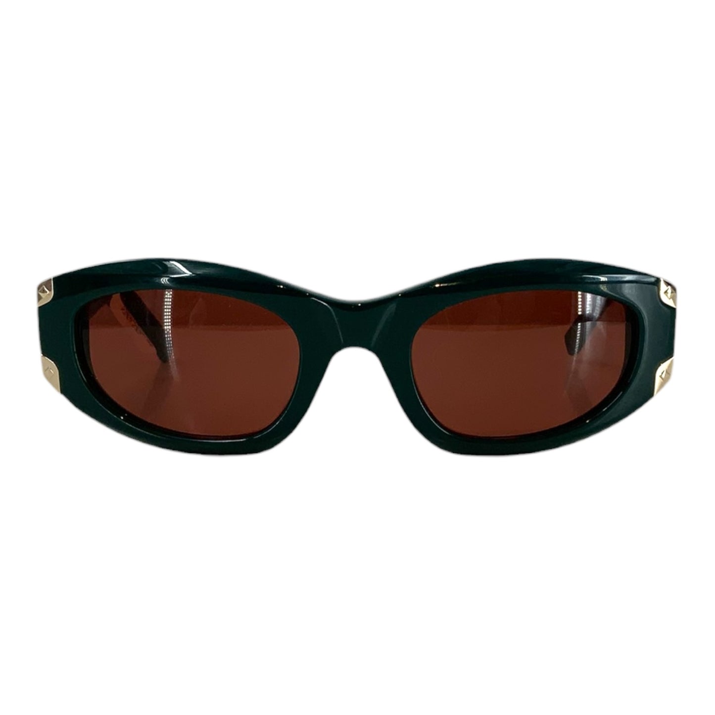 MCM Green Oval Sunglasses