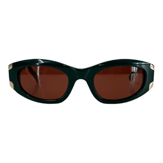 MCM Green Oval Sunglasses
