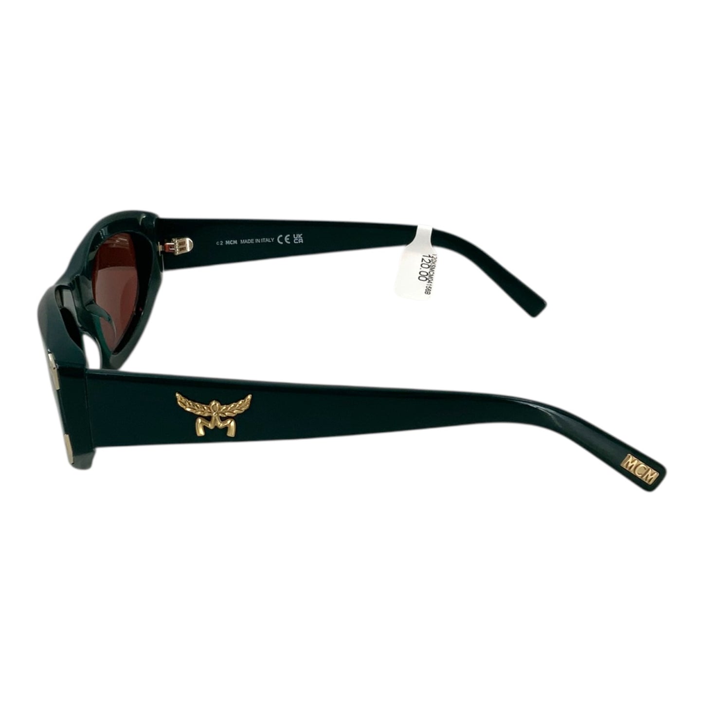 MCM Green Oval Sunglasses