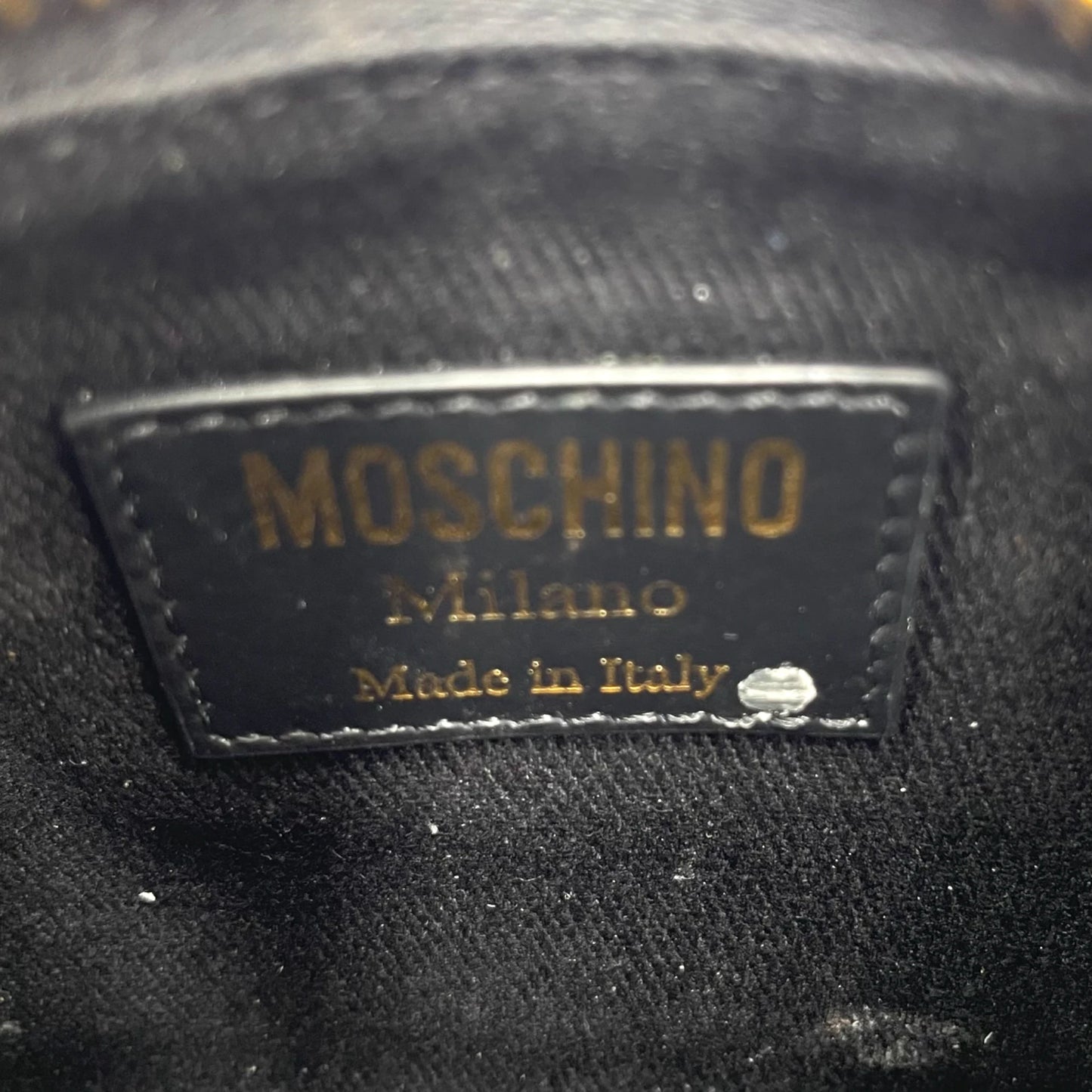 Moschino Jacquard Shoulder Bag