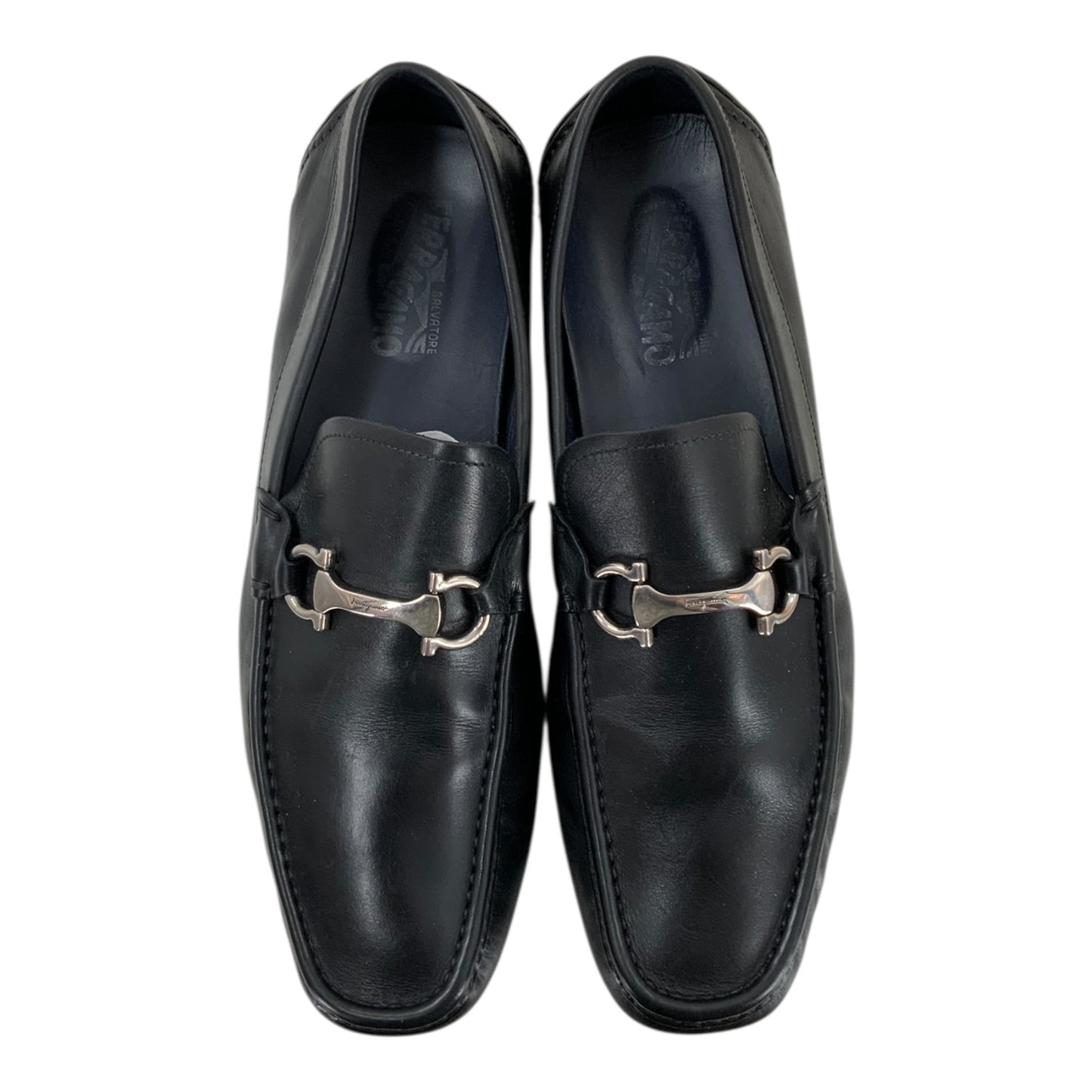 Salvatore Ferragamo Black Driver Shoes