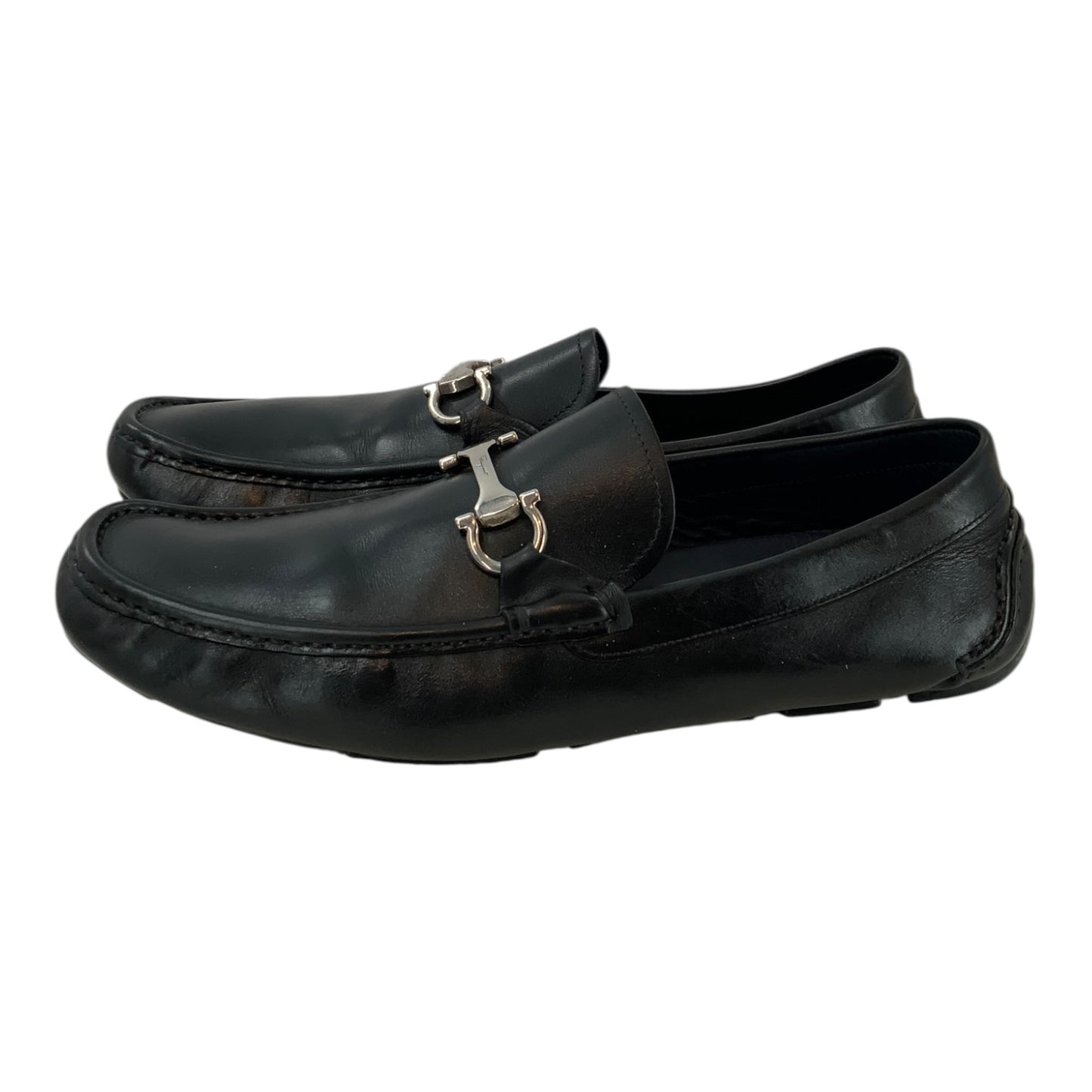 Salvatore Ferragamo Black Driver Shoes