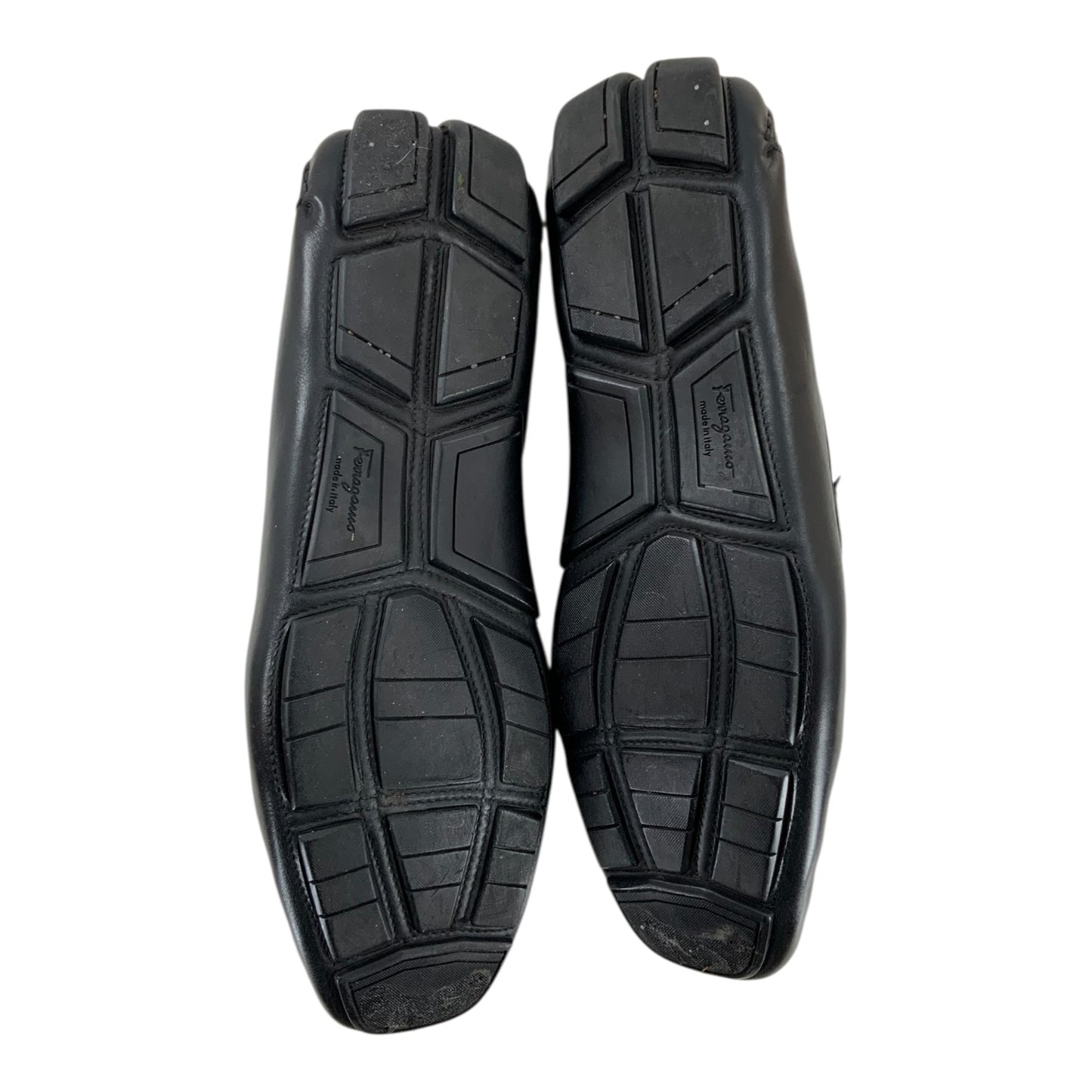 Salvatore Ferragamo Black Driver Shoes