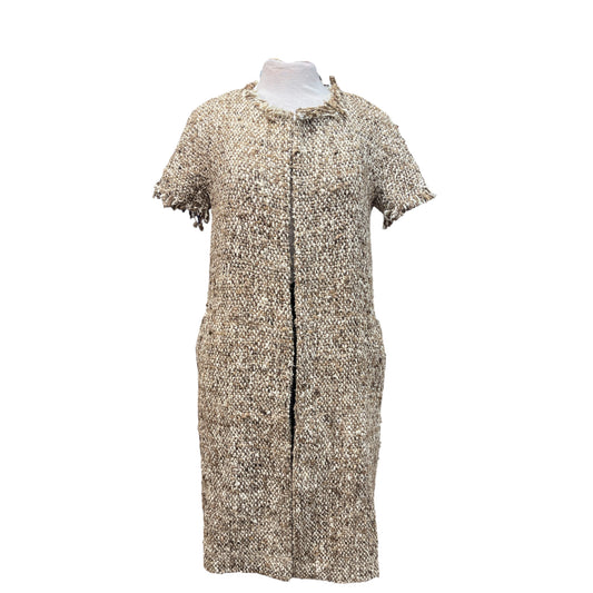 Marni Open-Tweed Long Cardigan