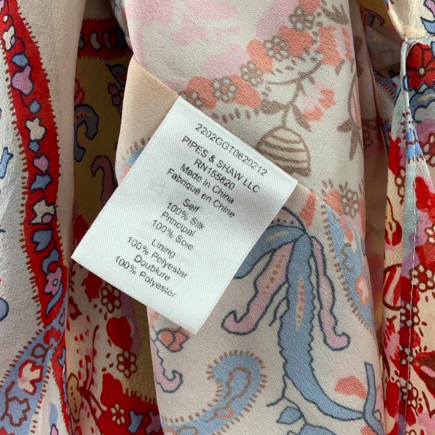 Veronica Beard Paisley One Sleeve Dress