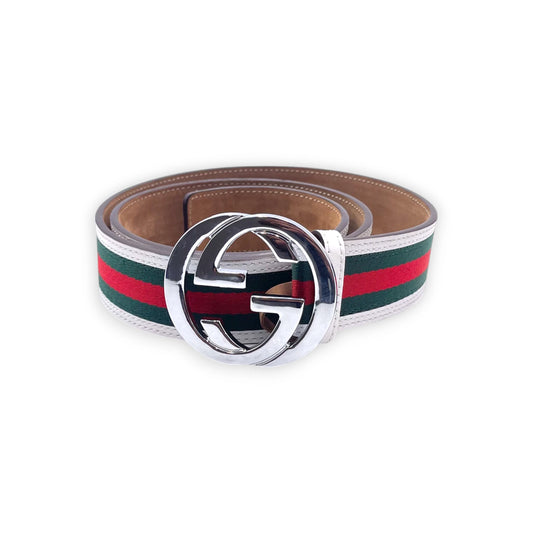 Gucci Web stripe Belt