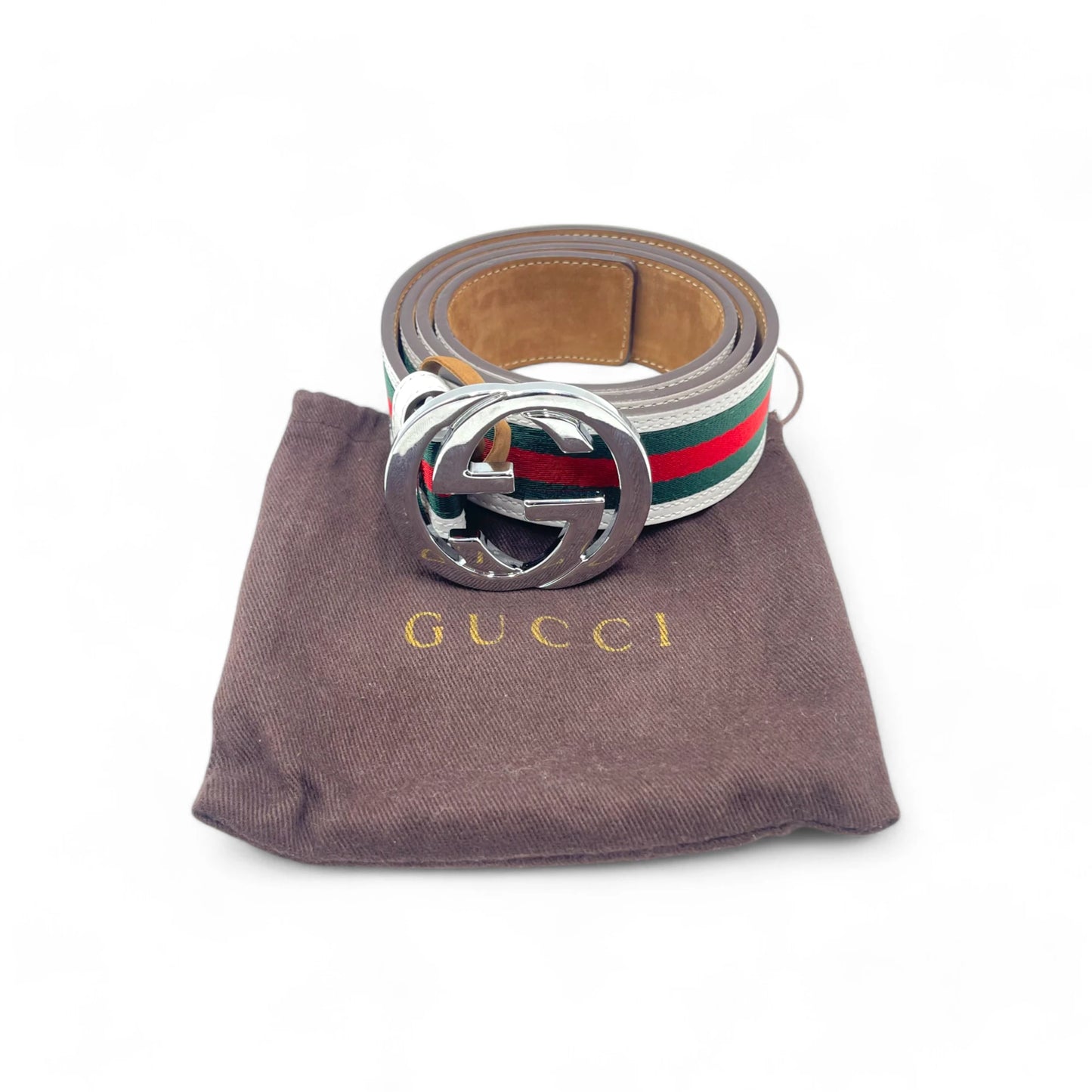 Gucci Web stripe Belt