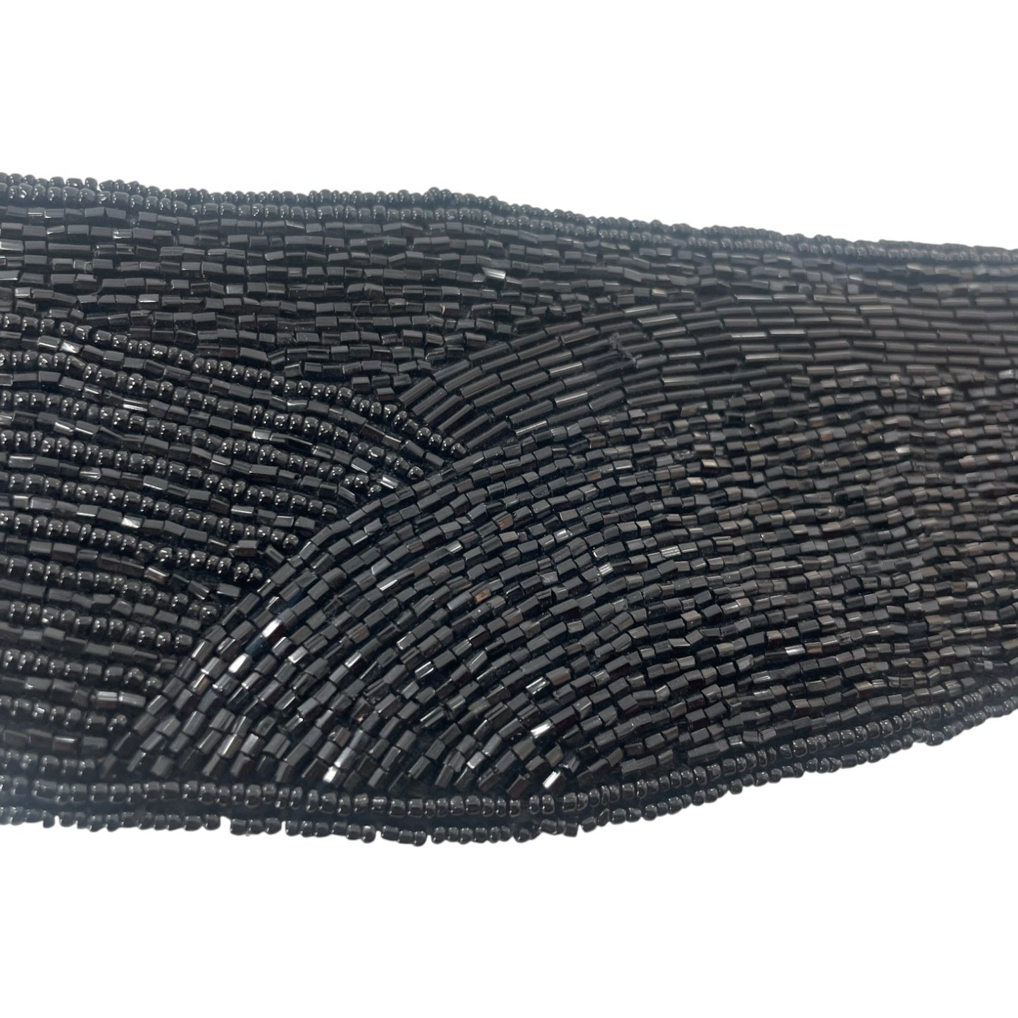 Christian Dior Black Beaded Belt