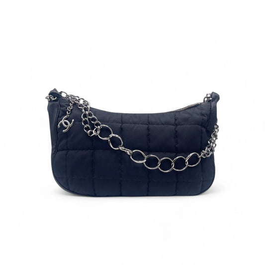 Chanel Nylon Choco Bar Hobo