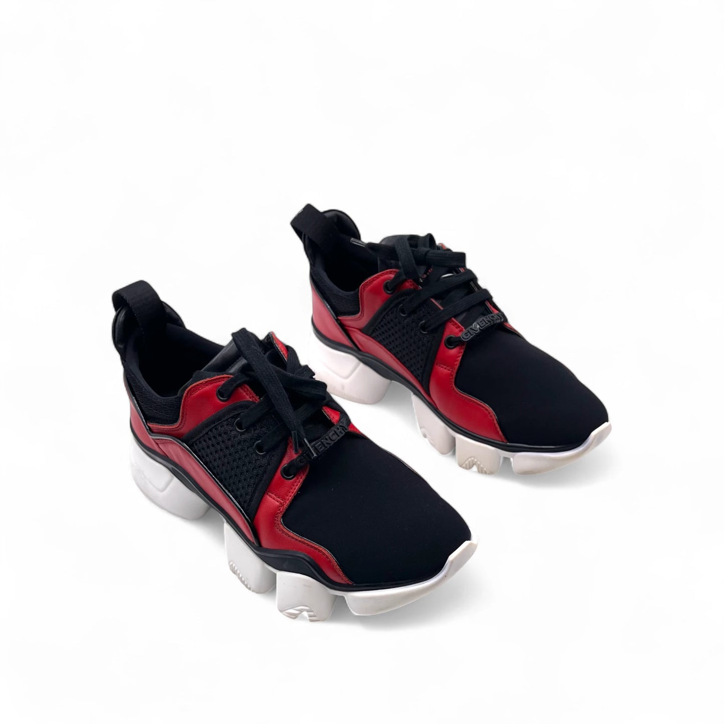 Givenchy Black Red Jaw Sneaker