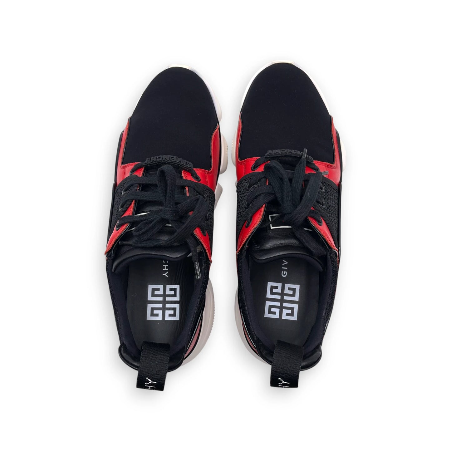 Givenchy Black Red Jaw Sneaker
