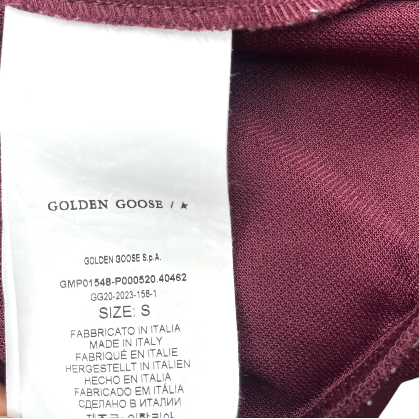 Golden Goose Track Jacket Wom Sml