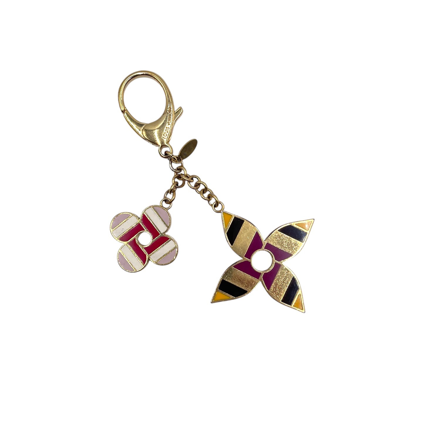 L.V Pop Flower Bag Charm and Key Holder