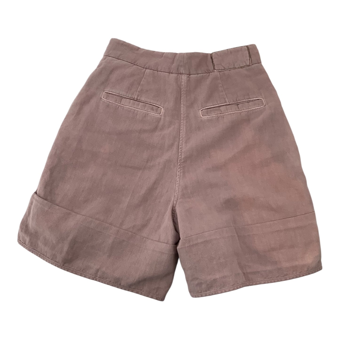 Brunello Cucinelli Nude Pink High Waisted Shorts