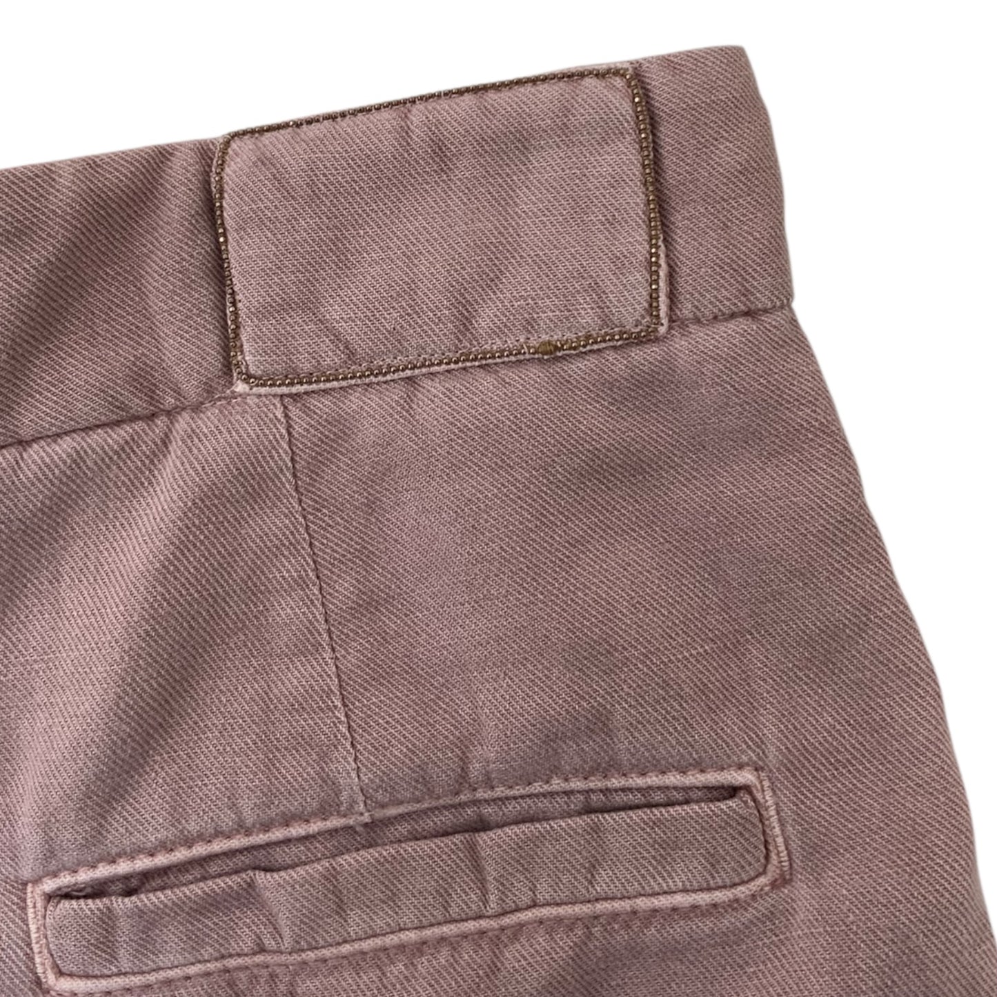 Brunello Cucinelli Nude Pink High Waisted Shorts