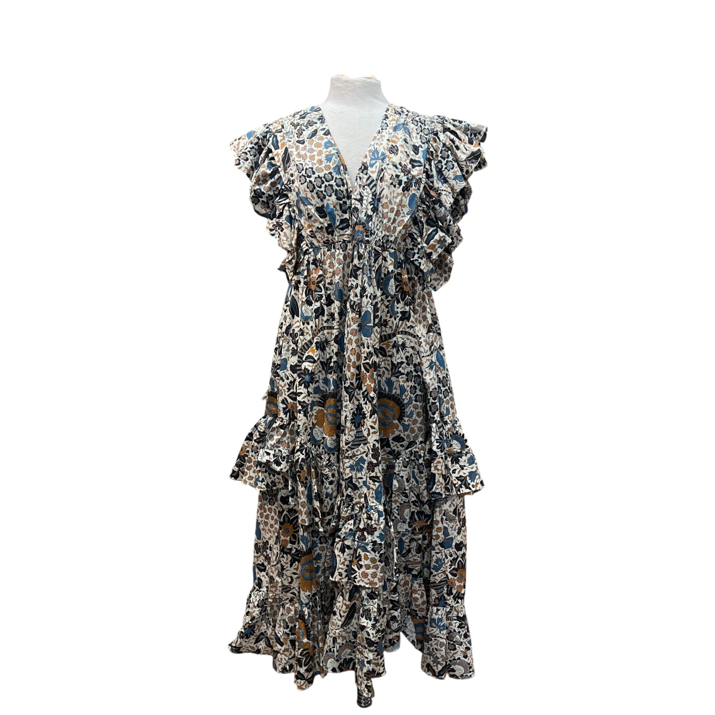 Ulla Johnson Delila Ruffle Midi Dress