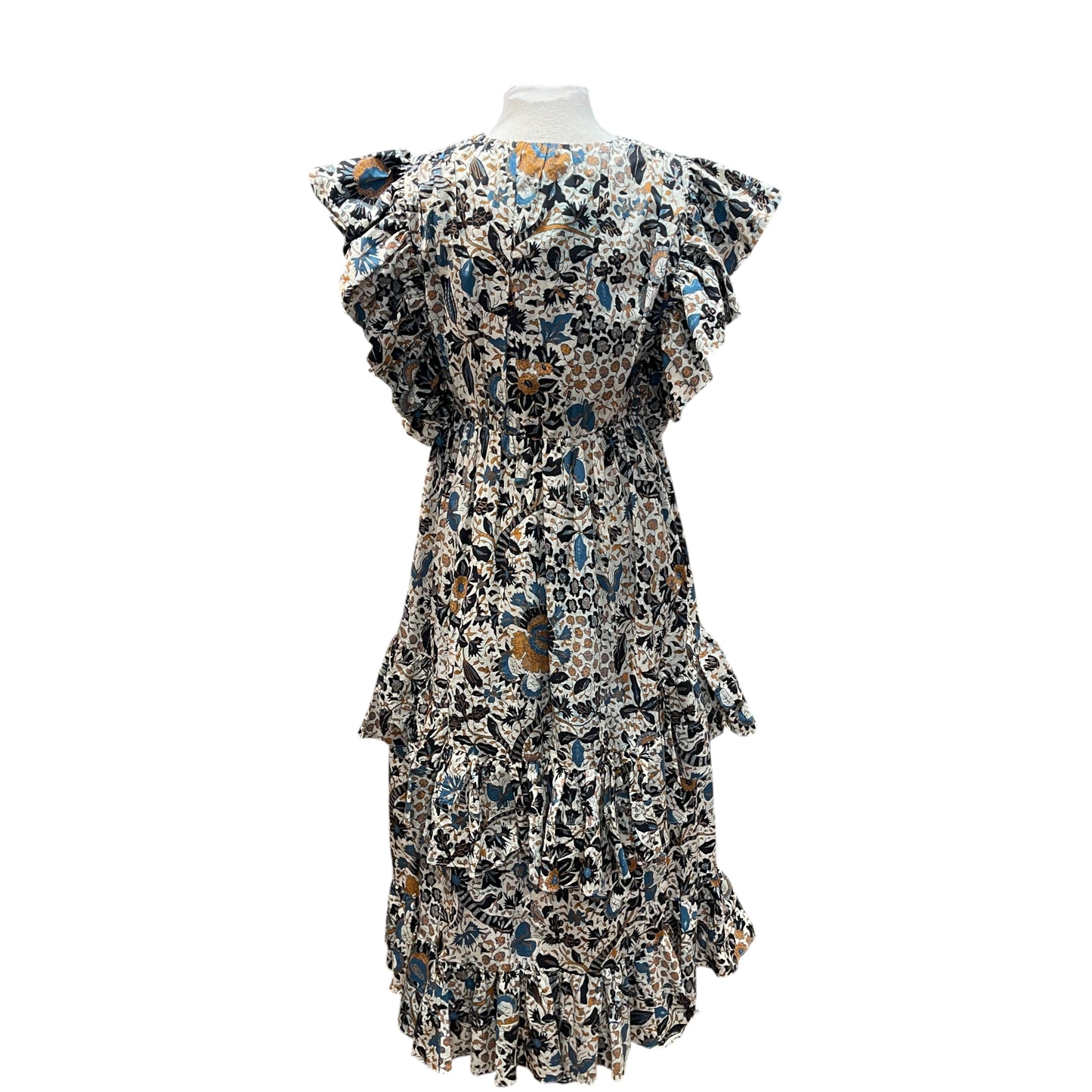 Ulla Johnson Delila Ruffle Midi Dress