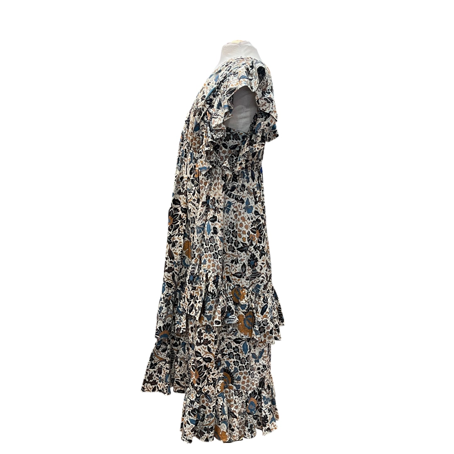 Ulla Johnson Delila Ruffle Midi Dress