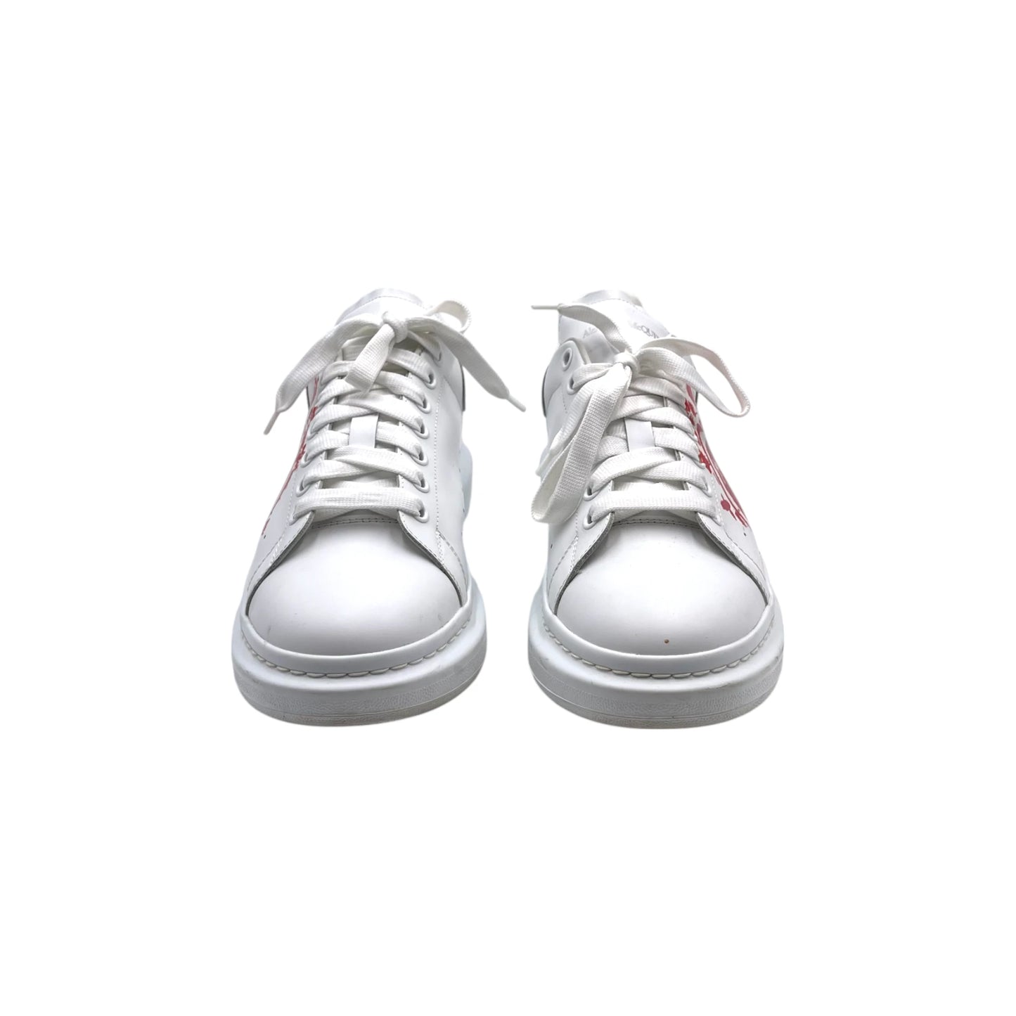 McQueen White Lust Red Men's Sneakers
