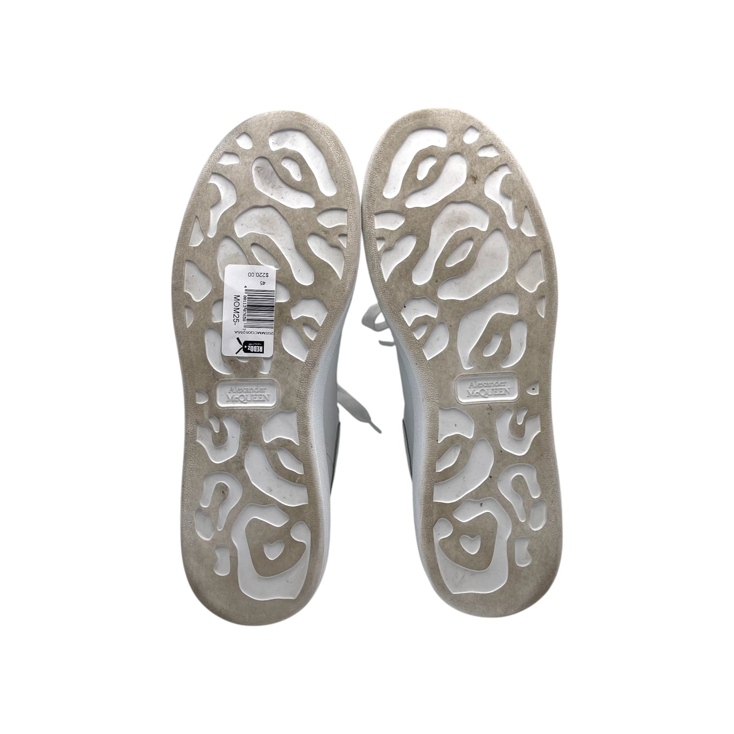 McQueen White Lust Red Men's Sneakers