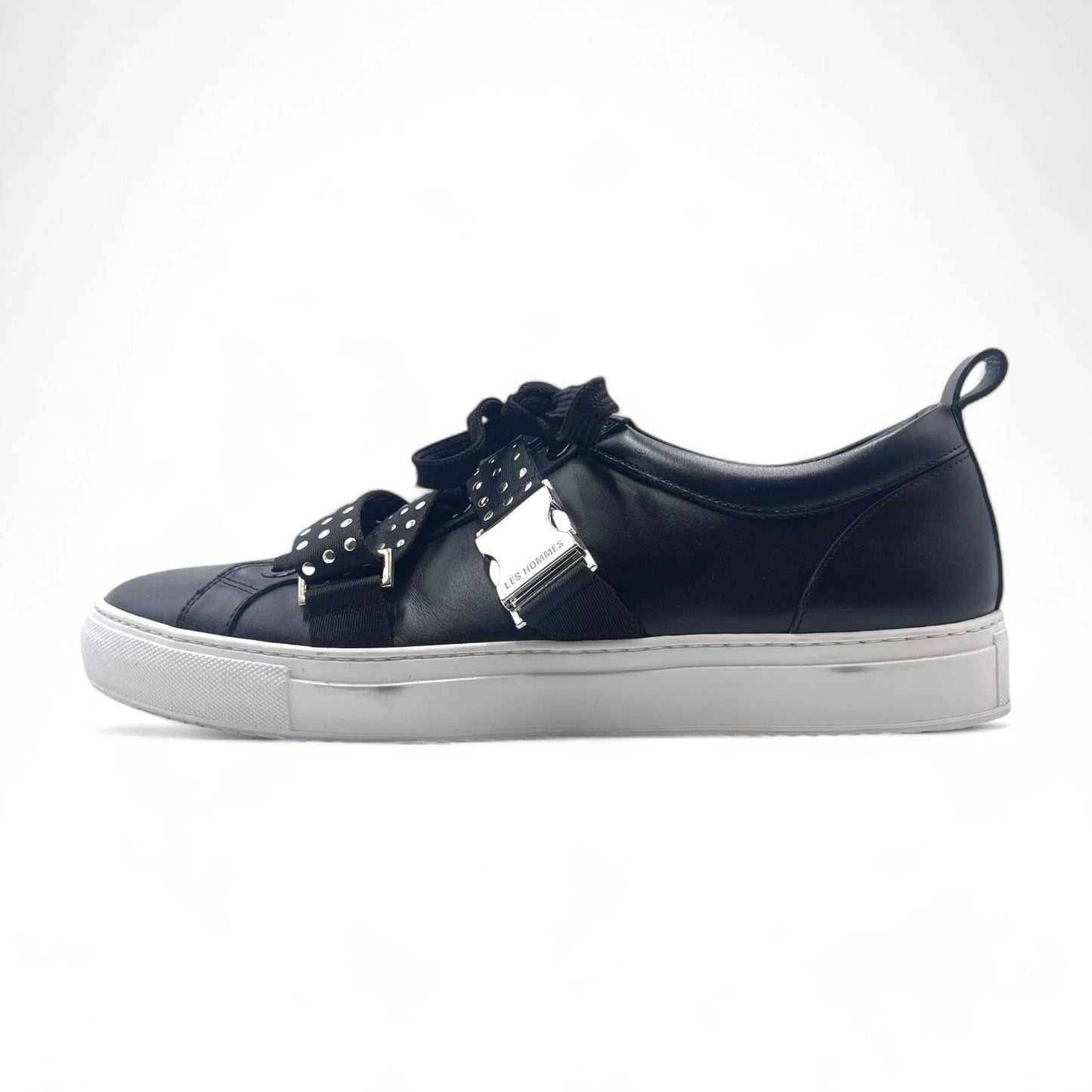 Les Hommes Studded Accents Sneakers