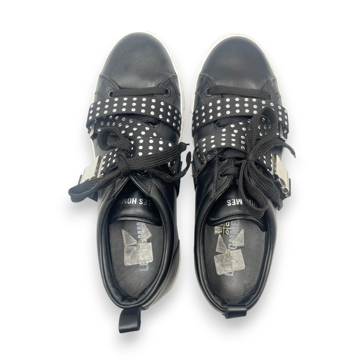 Les Hommes Studded Accents Sneakers