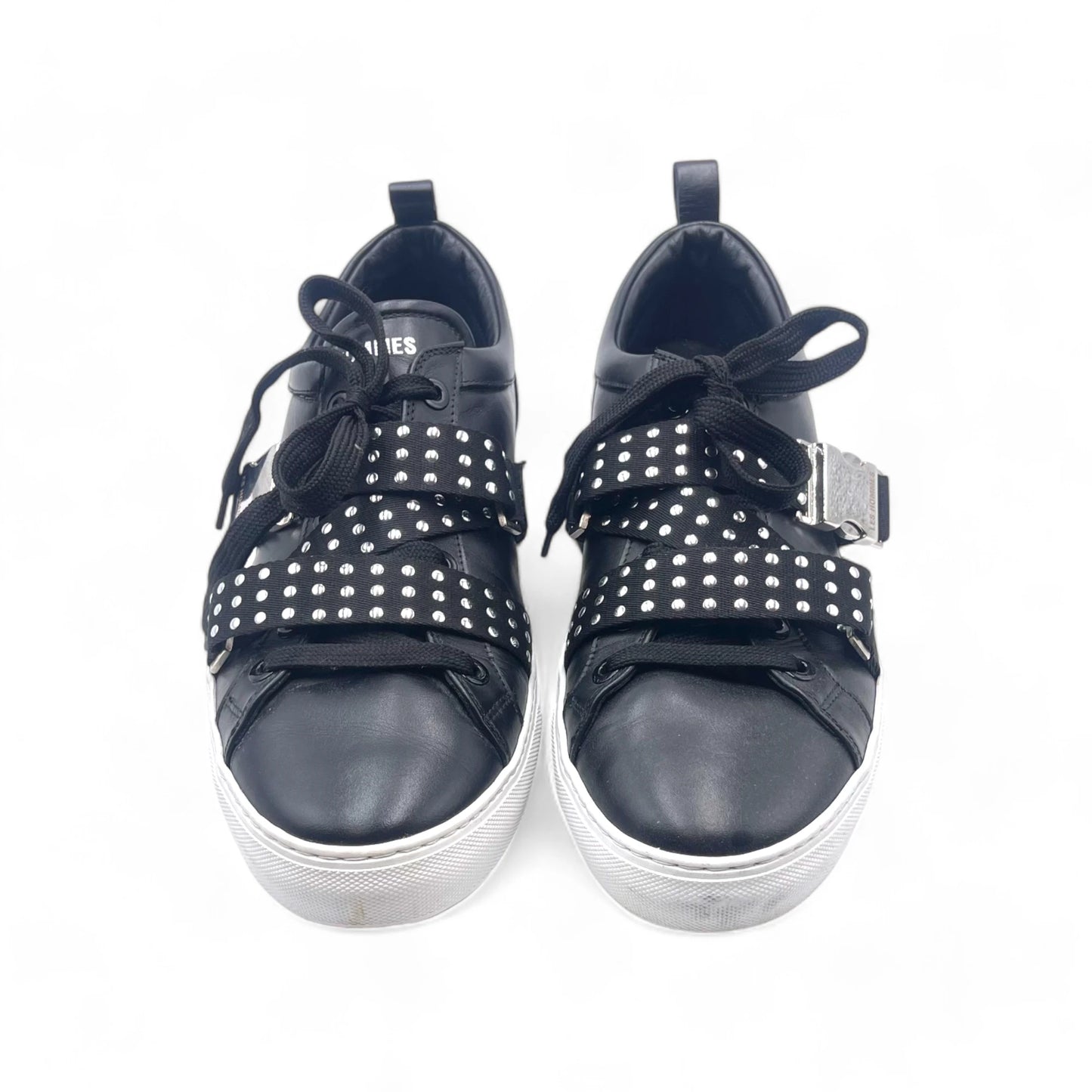 Les Hommes Studded Accents Sneakers