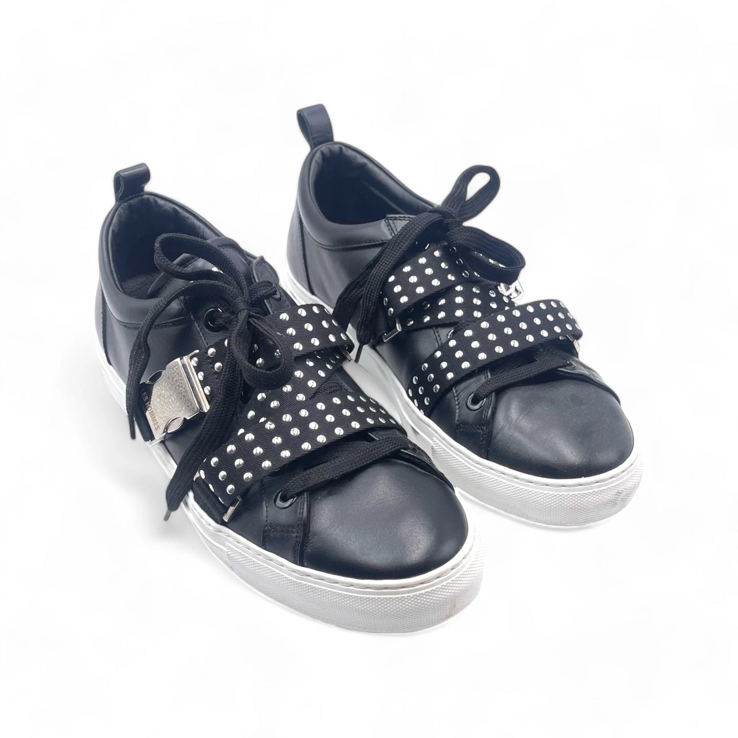 Les Hommes Studded Accents Sneakers