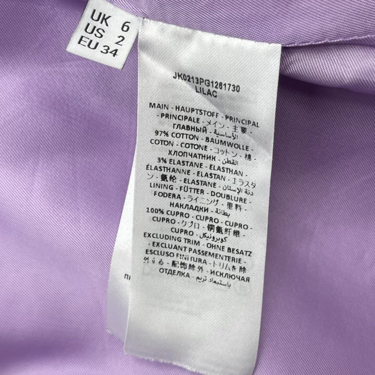 J.W Anderson Purple Blazer | US 2