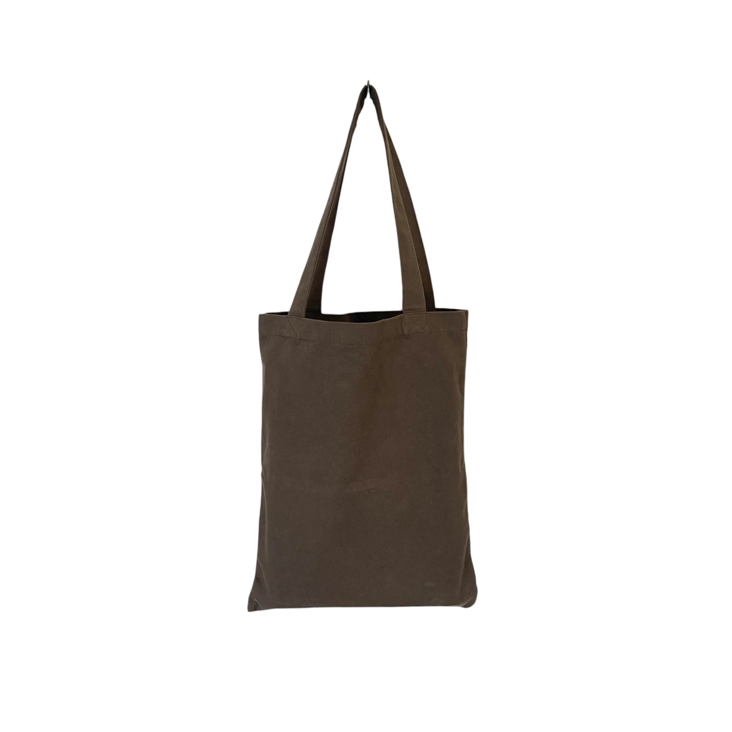 Rick Owens Brown Canvas Tote Bag