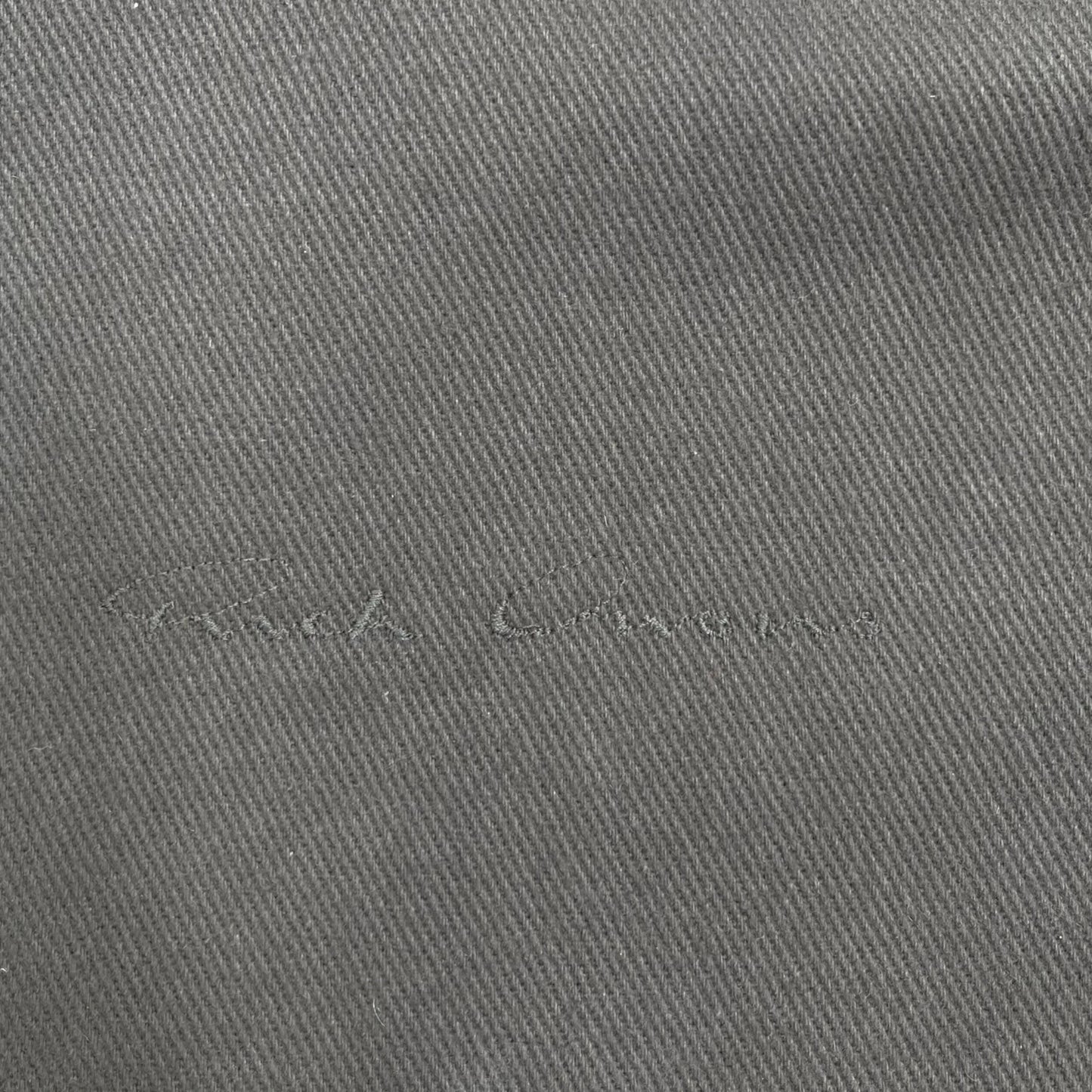 Rick Owens Brown Canvas Tote Bag