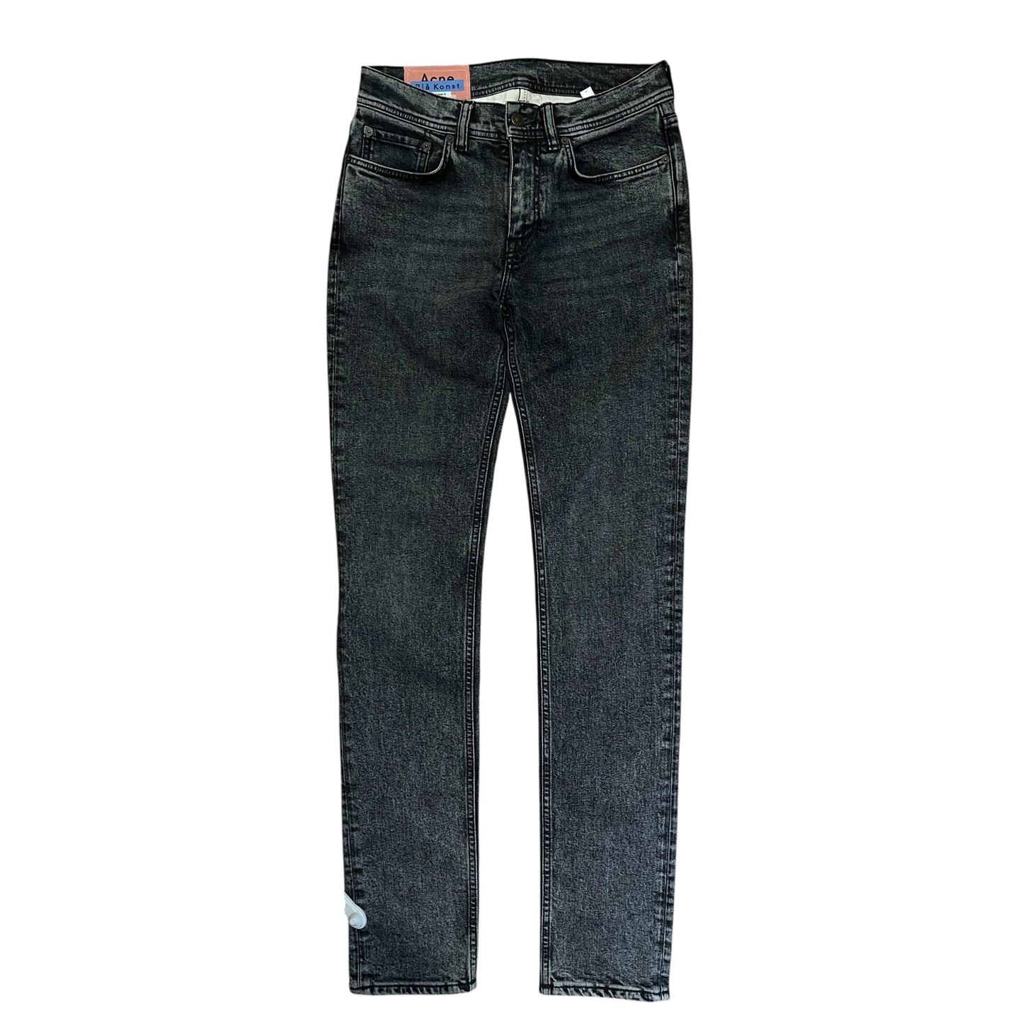 Acne Studios North Black Marble Skinny Jeans