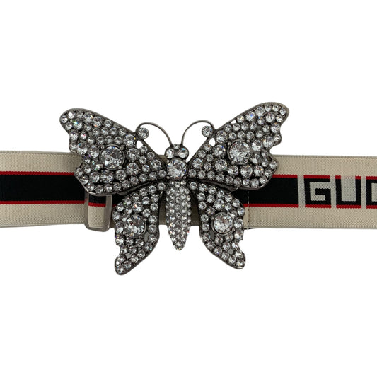 Gucci Crystal Butterfly Belt