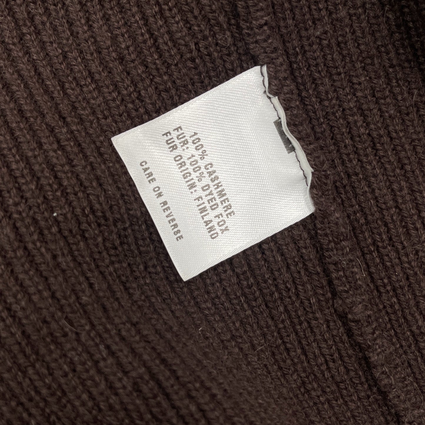 St. John Cashmere Fur Sweater