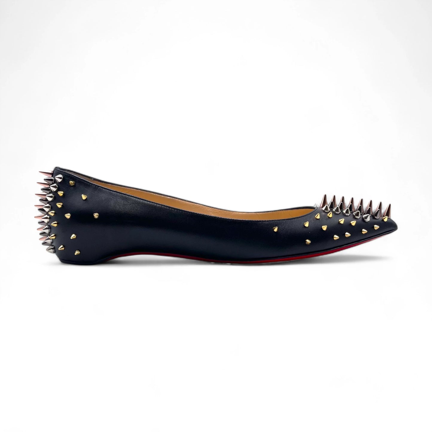 Louboutin Spike Point Flats