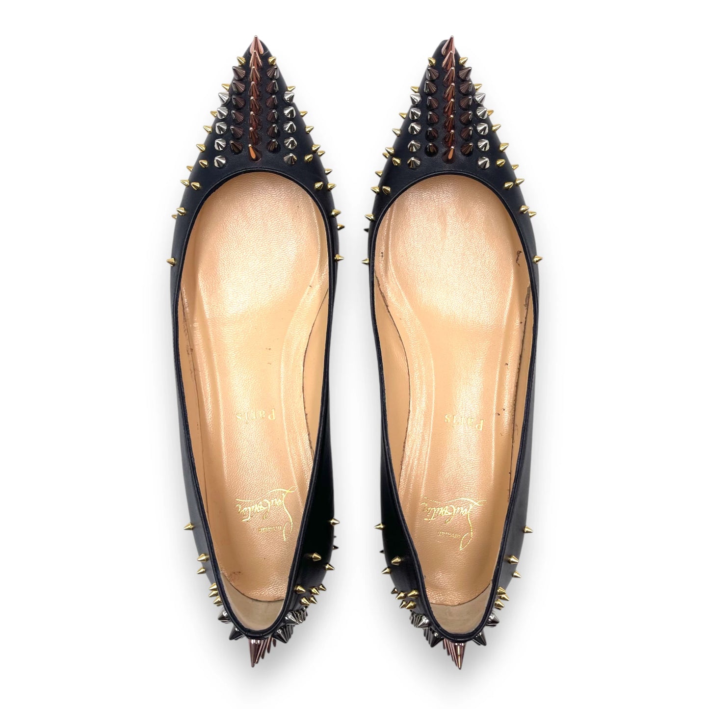 Louboutin Spike Point Flats