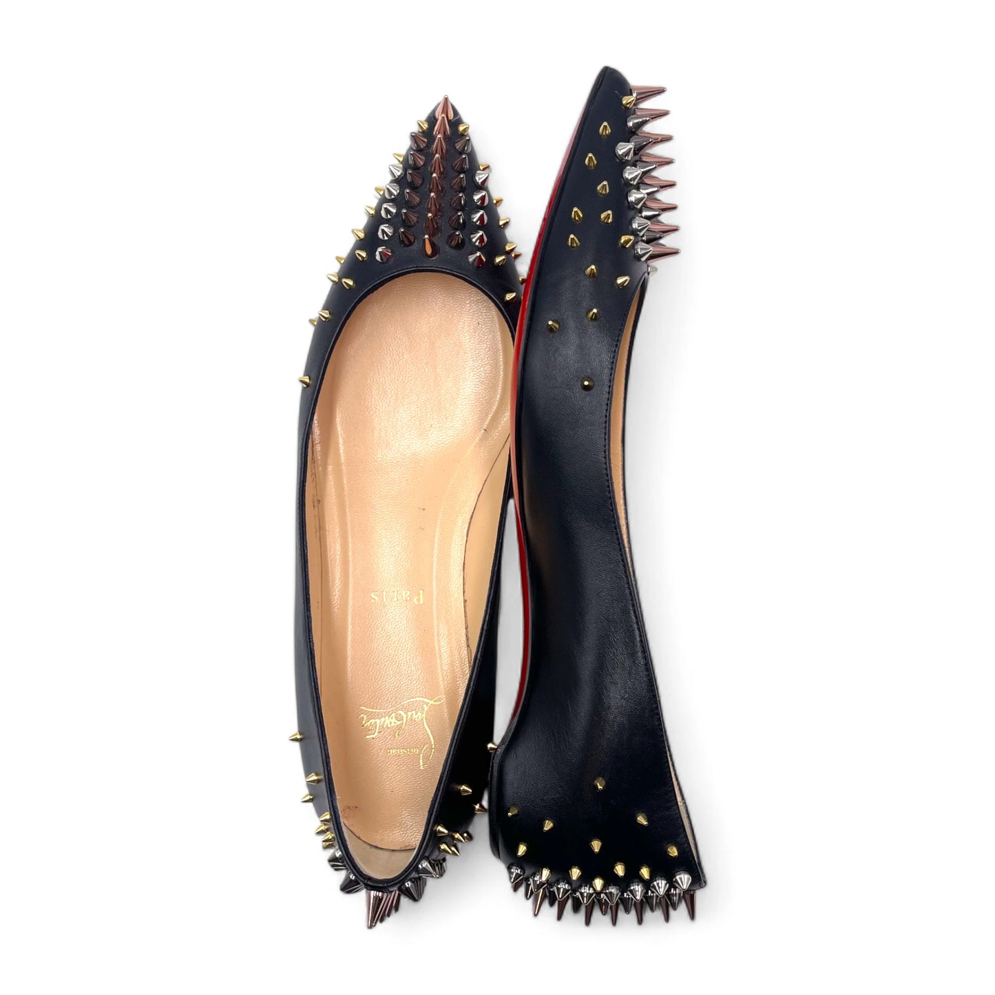 Louboutin Spike Point Flats